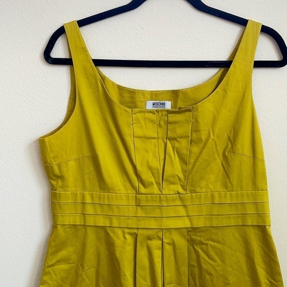 Moschino Cheap & chic acid green cocktail dress 12 - Picture 2 of 7